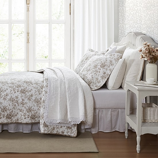 Laura Ashley Walled Garden Quilt Set