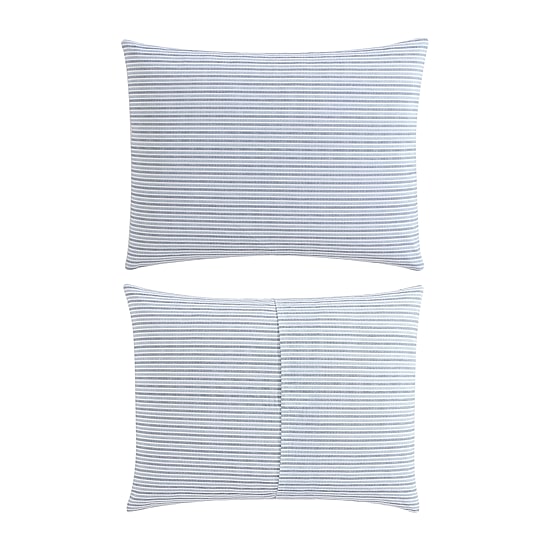 Eddie Bauer Ticking Stripe Duvet Cover Set