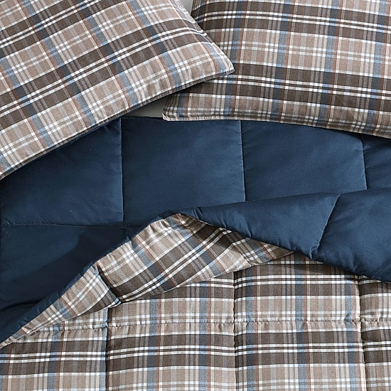Eddie Bauer Rugged Plaid Duvet Cover Set