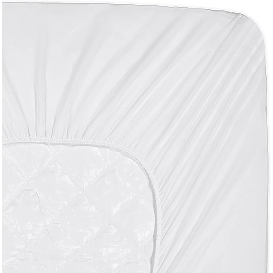 Serta Power Clean Max Action Waterproof Mattress Pad Protector with 15” Deep Pocket