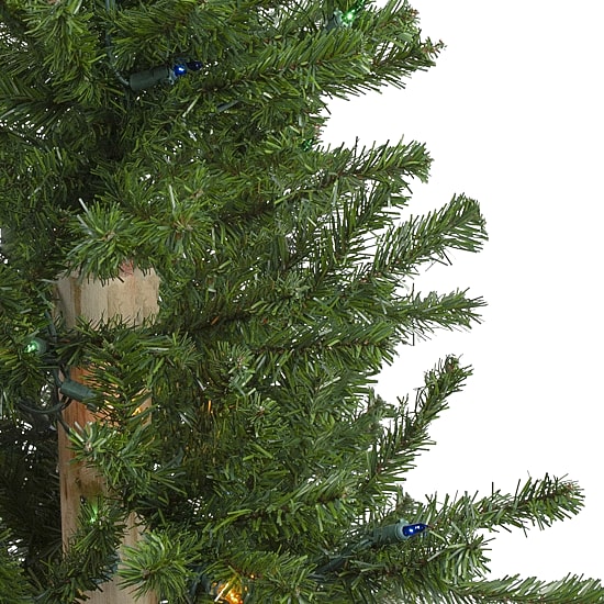 Northlight 6ft Prelit Medium Alpine 6 Foot Pre-Lit Pine Christmas Tree