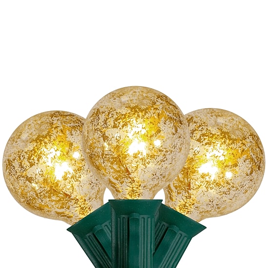 Northlight 9ft 10ct G50 Globe Patio Mercury Glass String Lights