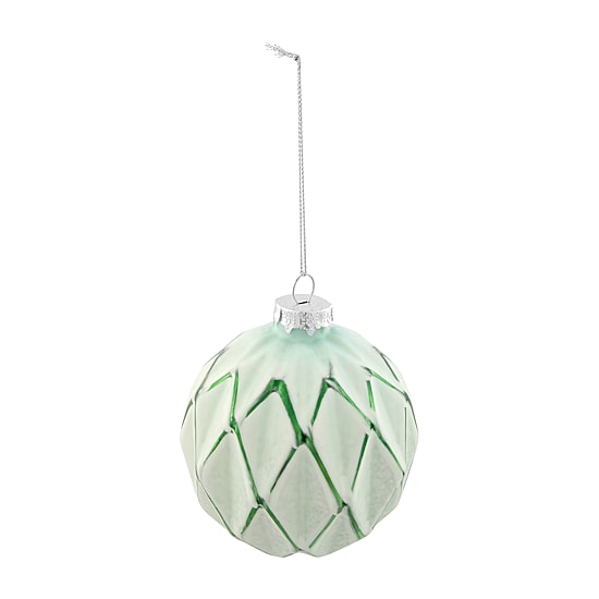 Northlight 4" 4ct Harlequin Glass Ball Christmas Ornament