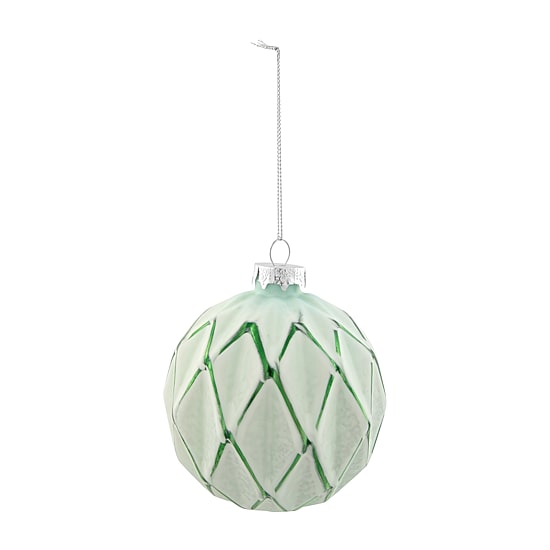 Northlight 4" 4ct Harlequin Glass Ball Christmas Ornament