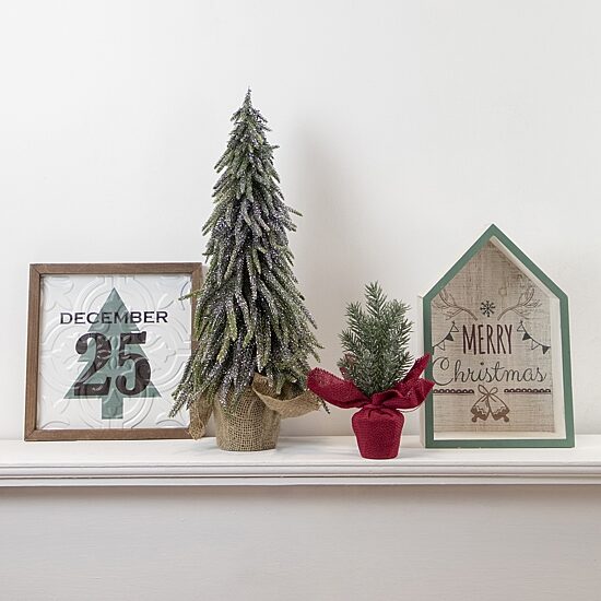 Northlight 12" "Merry" 3d House Wall Sign
