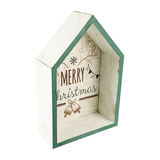 Northlight 12" "Merry" 3d House Wall Sign