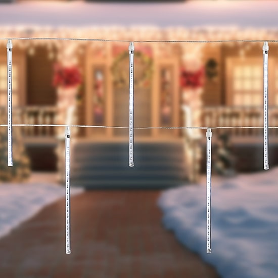 Northlight 15ft Led Dripping Icicle Outdoor Icicle Lights