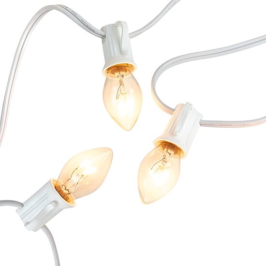 Northlight 24ft 25ct Clear C7 String Lights