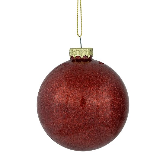 Northlight 3" 9ct Shiny And Textured Glass Ball And Onion Christmas Ornament