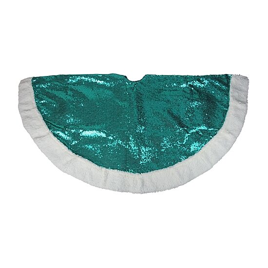 Northlight 47" Paillette Sequins Indoor Tree Skirt