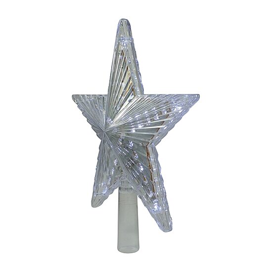Northlight 10" Led Twinkling Point Star Christmas Tree Topper