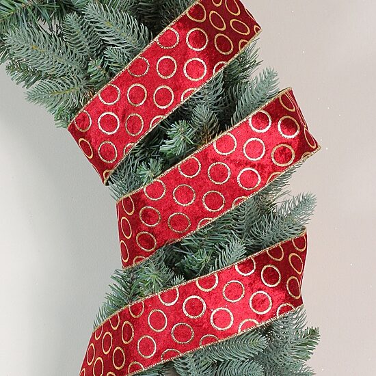 Northlight 48ft Circle Wired Indoor Ribbon