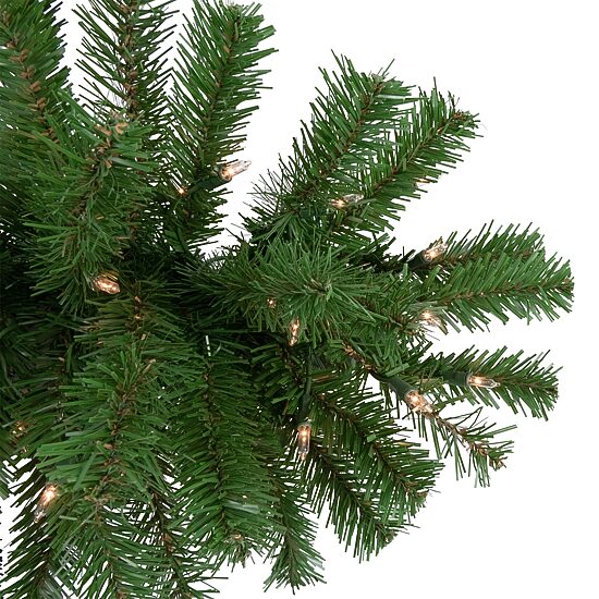 Northlight 28" Pre Lit Dorchester Pine Swag