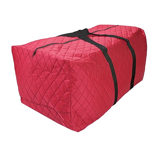 Northlight Red Quilted Storage Box