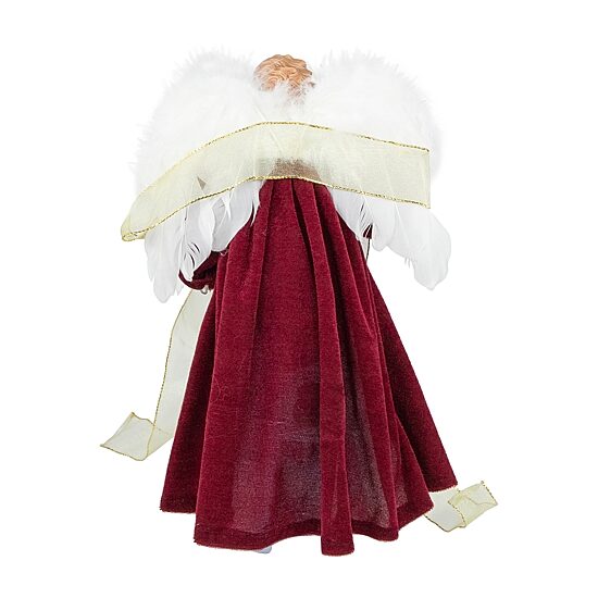 Northlight 14" Angel With Lighted Candle Christmas Tree Topper