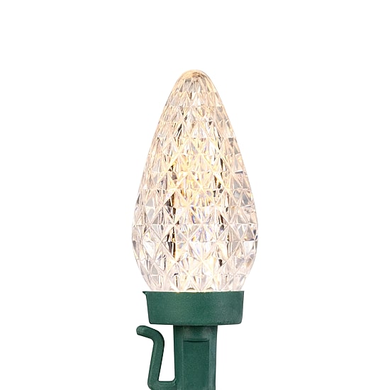 Northlight 66ft 100ct Warm White Led Faceted C9 String Lights