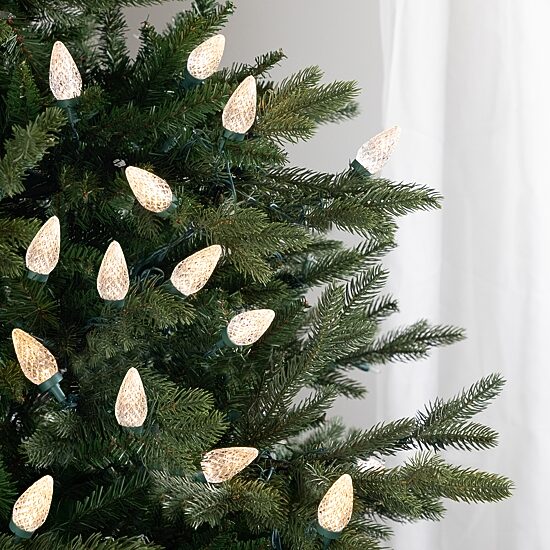 Northlight 66ft 100ct Warm White Led Faceted C9 String Lights