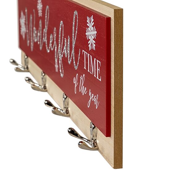 Northlight 20" Snowflakes "Itfts The Most Wonderful Time Of The Year" Wall Sign