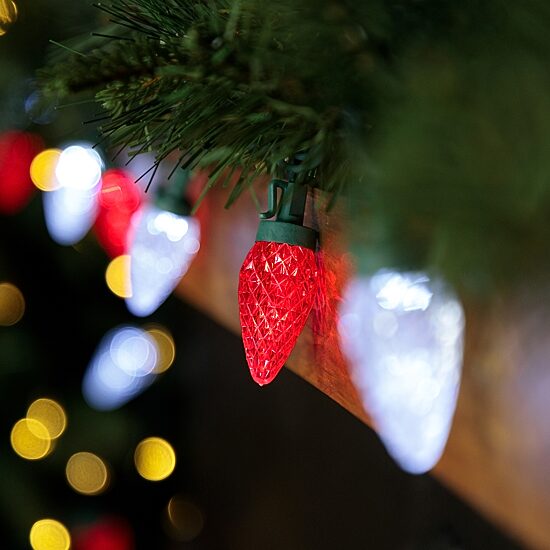 Northlight 66ft 100ct Faceted Led C9 String Lights