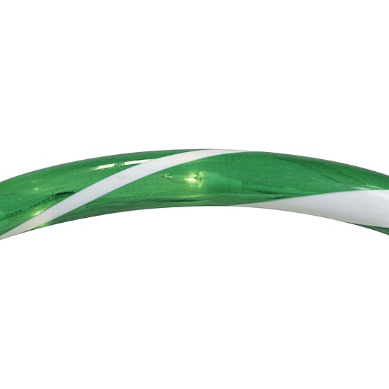 Northlight 11" Lighted Candy Cane Outdoor Arch Christmas Yard Art