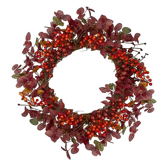 Northlight 24" Berries Artificial Wreath