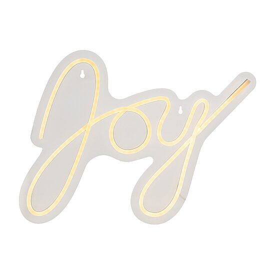 Northlight 15" Led Joy Neon Lighted Wall Or Window Wall Sign