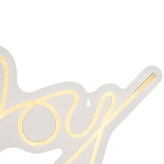 Northlight 15" Led Joy Neon Lighted Wall Or Window Wall Sign