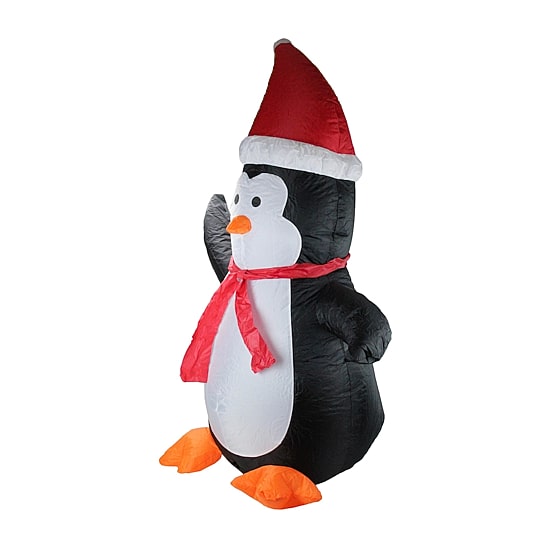 Northlight 4ft Led Inflatable Penguin Outdoor Christmas Inflatable