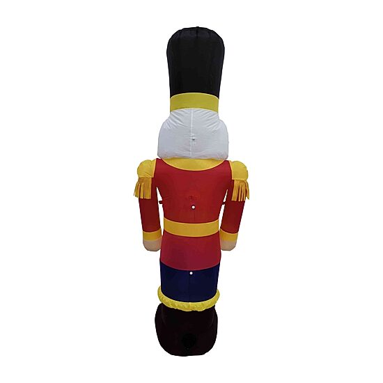 Northlight 6ft Lighted Inflatable Nutcracker Soldier Christmas Inflatable