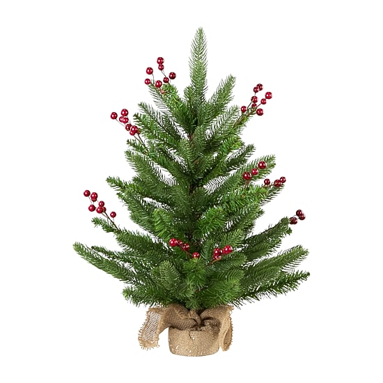Northlight 24" Potted Sarasota Pine Artificial Mini 2 Foot Pine Christmas Tree