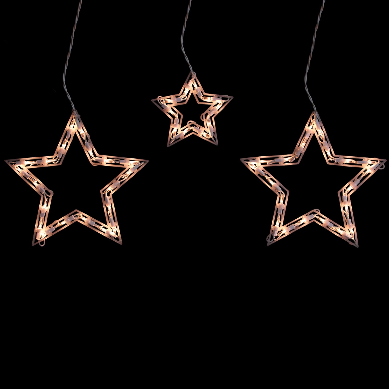 Northlight 9ft 6ct Star Shaped Icicle Outdoor Icicle Lights