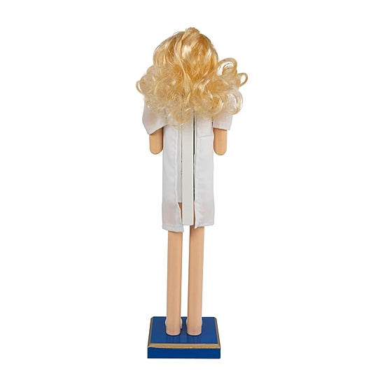 Northlight 15" Nurse With Stethoscope Wooden Wood Christmas Nutcracker