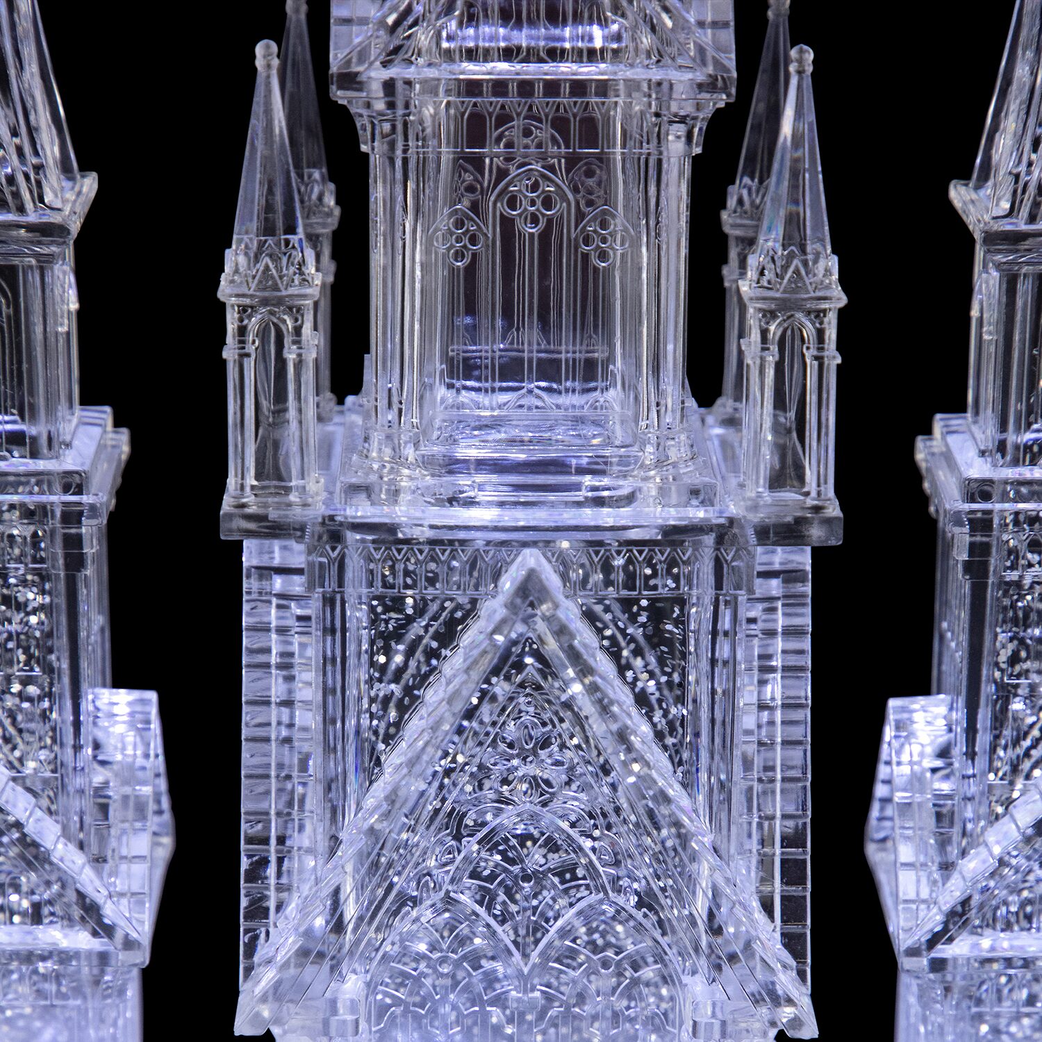Northlight 18" Led Lighted Winter Church Acrylic Christmas Tabletop Decor