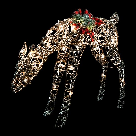 Northlight 40" Lighted Reindeer Christmas Yard Art