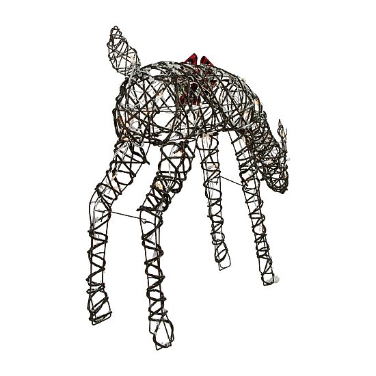 Northlight 40" Lighted Reindeer Christmas Yard Art