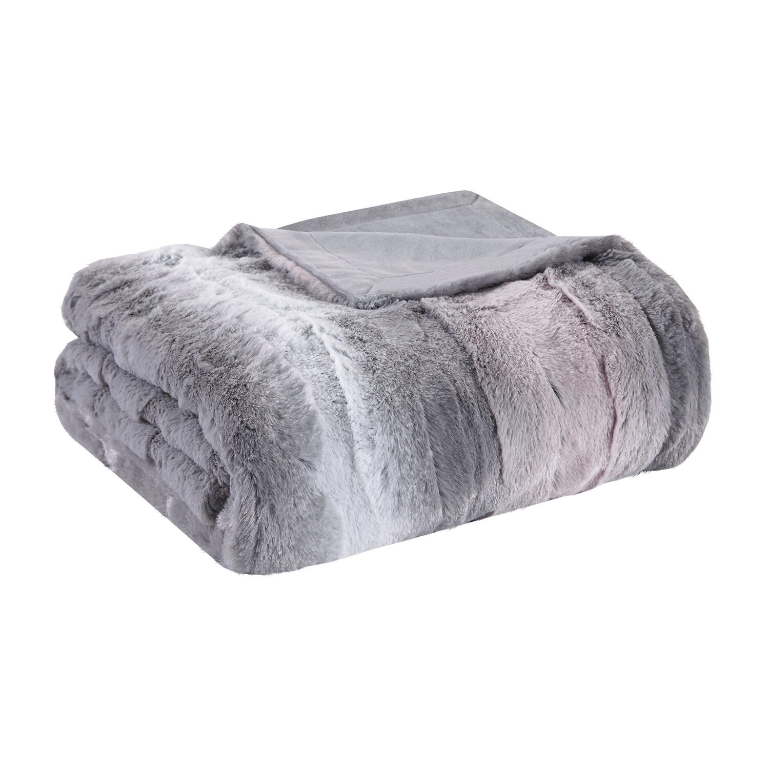 Madison Park Marcelle Faux-Fur Throw
