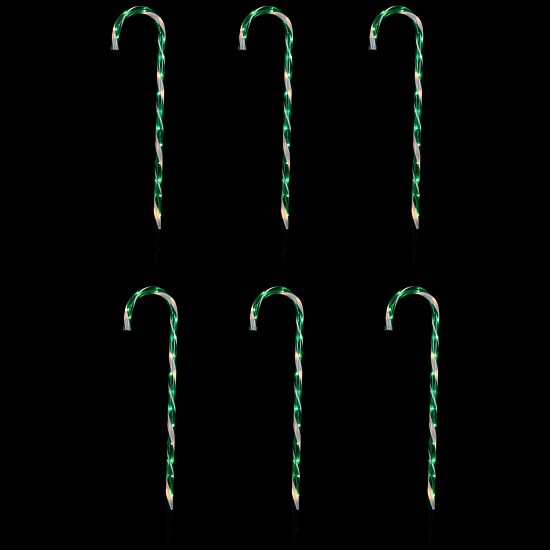Northlight 28" Lighted Candy Cane Christmas Yard Art