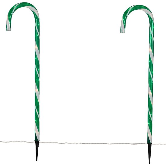 Northlight 28" Lighted Candy Cane Christmas Yard Art