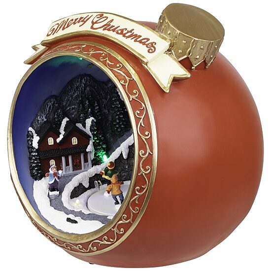 Northlight 11" Led Lighted And Musical Plays Music Christmas Village