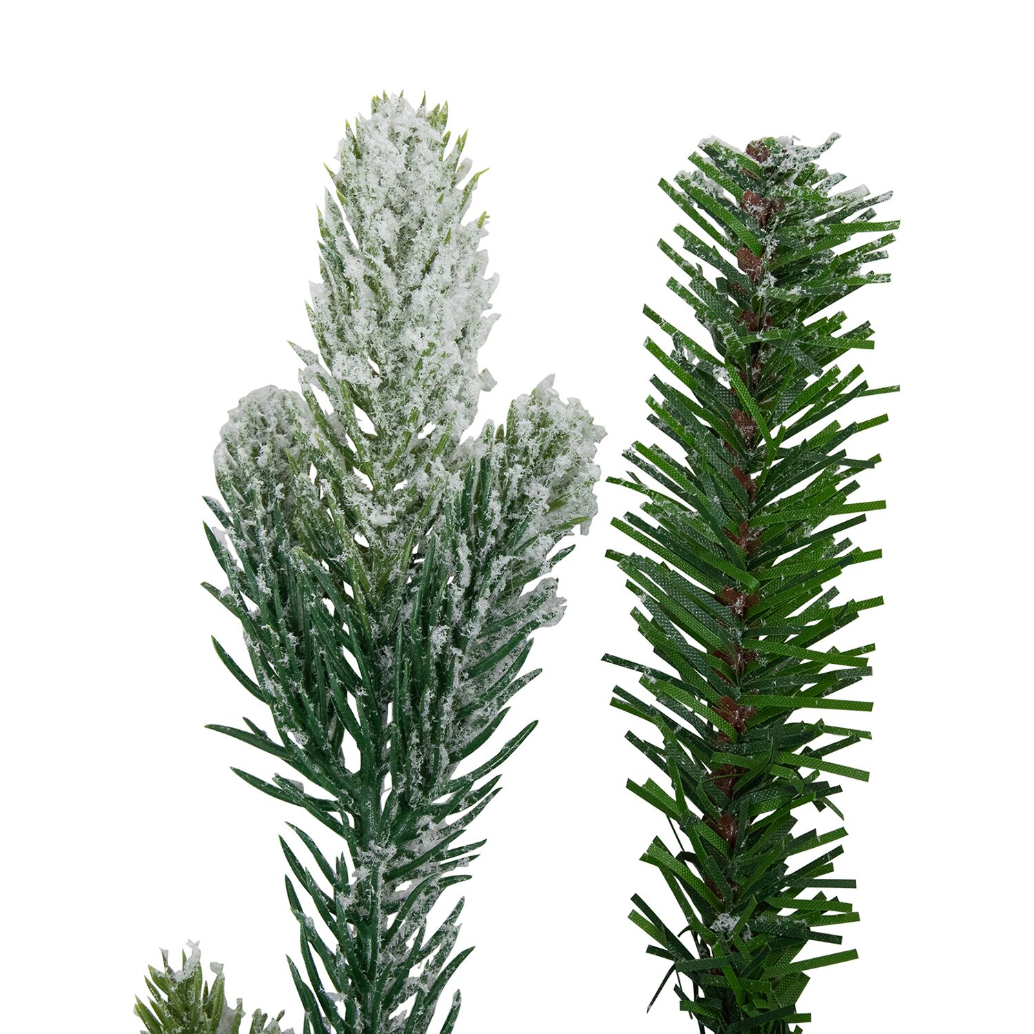 Northlight 24" Flocked Snowcap Grove Fir Wreath