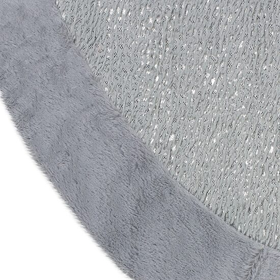 Northlight 48" Faux Fur Snake Skin Pattern Indoor Tree Skirt