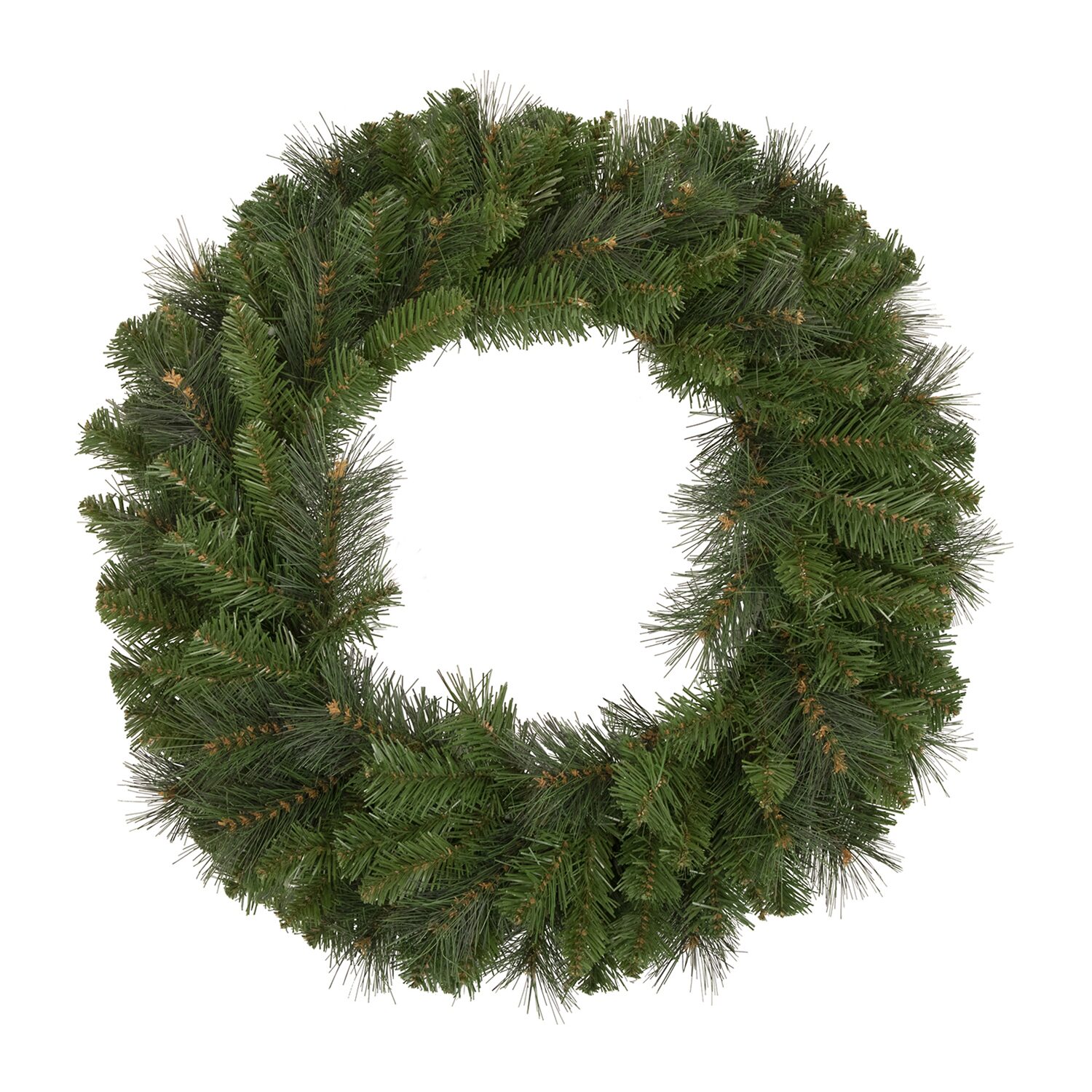 Northlight 24" Mixed Beaver Pine Artificial Wreath