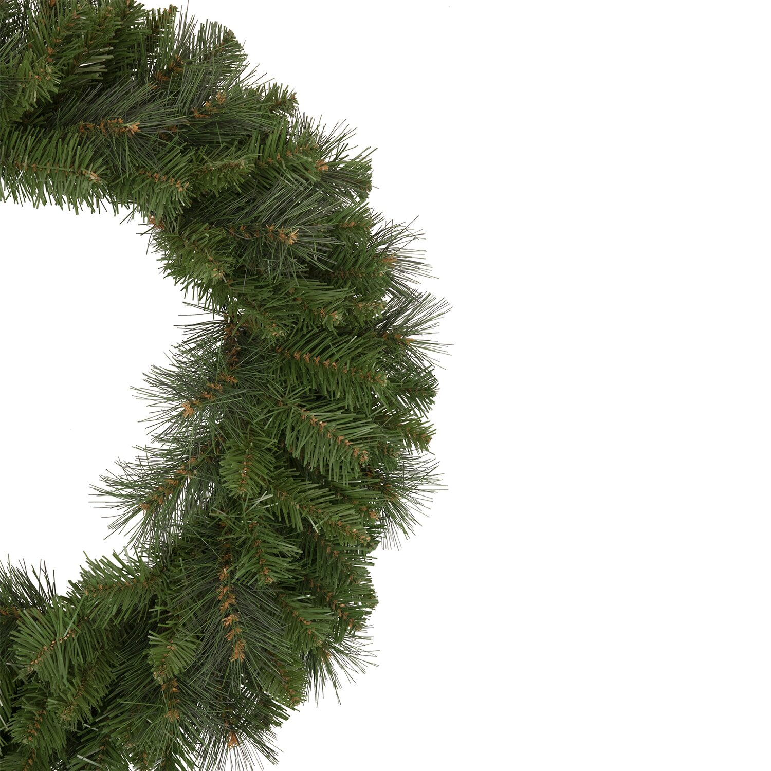 Northlight 24" Mixed Beaver Pine Artificial Wreath