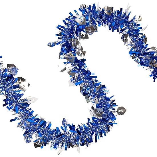 Northlight 50ft Dreidel Tinsel Garland Christmas Indoor Garland