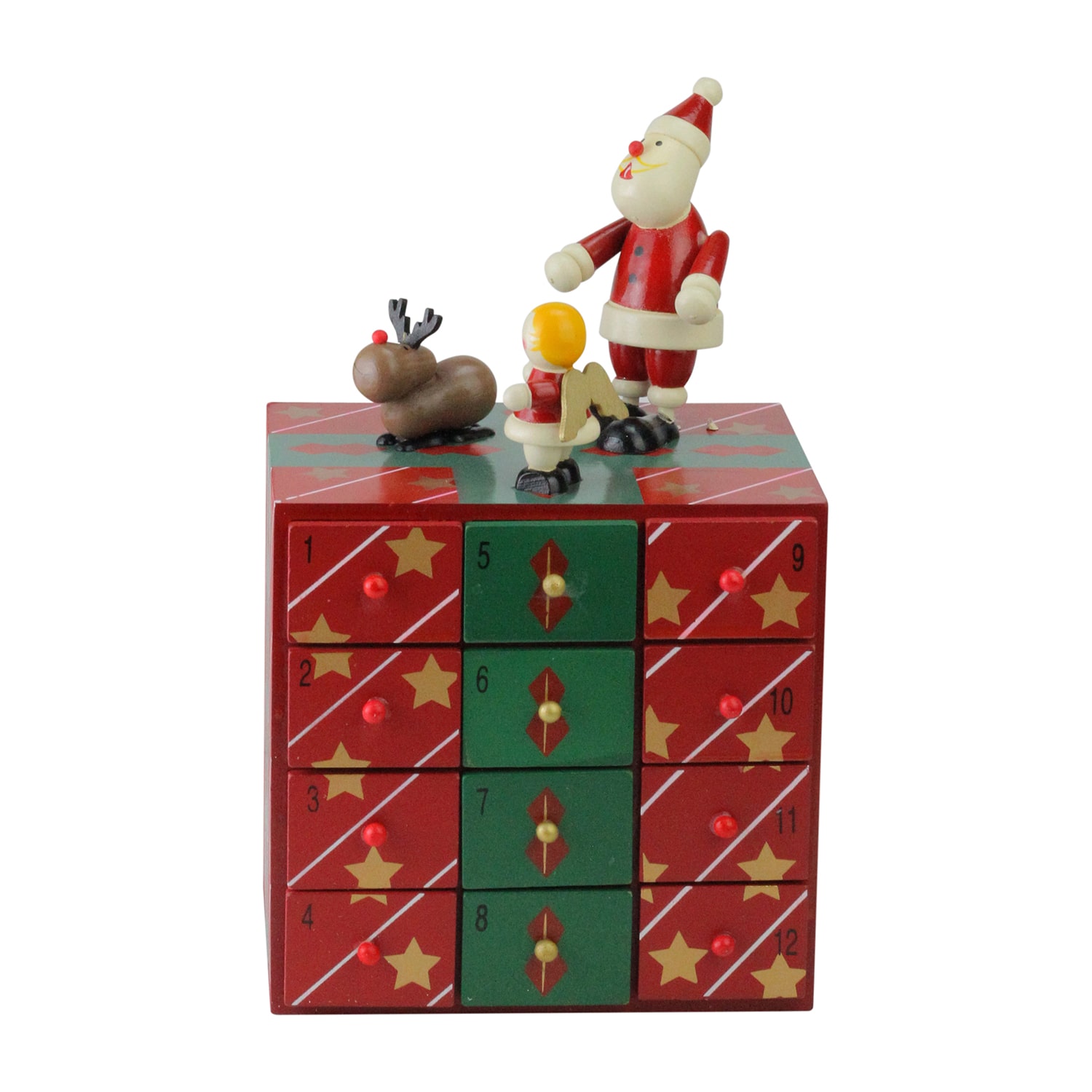 Northlight 11" Elegant Wood Storage Box