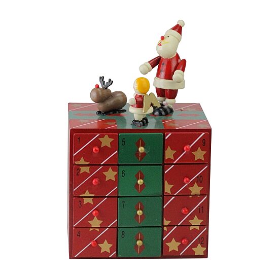 Northlight 11" Elegant Wood Storage Box