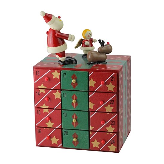 Northlight 11" Elegant Wood Storage Box