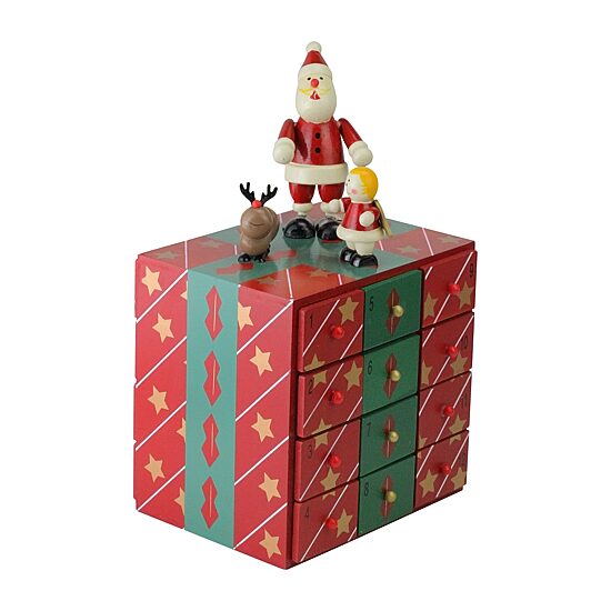 Northlight 11" Elegant Wood Storage Box