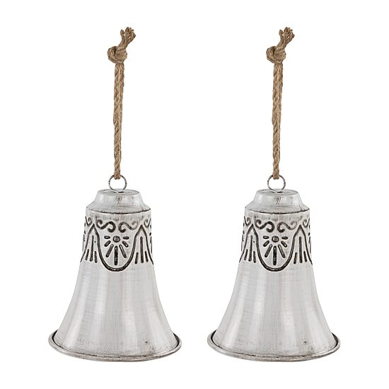 Northlight 6" Embossed Bells Ornaments Christmas Ornament