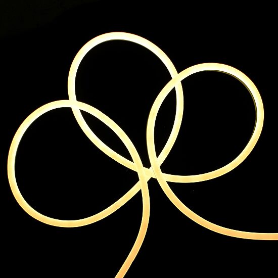 Northlight 18ft Flexible Rope Led Commercial Grade Warm White Yellow Wire String Lights